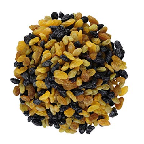 Brown · Black · Green Raisins